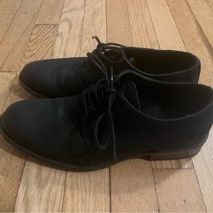 J75 brand “Malcolm” casual Oxford, black leather, men’s size 8